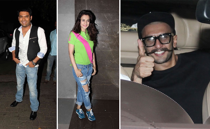 Malaika Arora Khan, Ranveer Singh among celebs spotted at Kis Kisko Pyaar Karoon screening