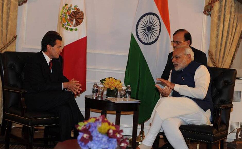 President Enrique Peña Nieto & PM Modi discussed ways to deepen the ties between India & Mexico. Facebook