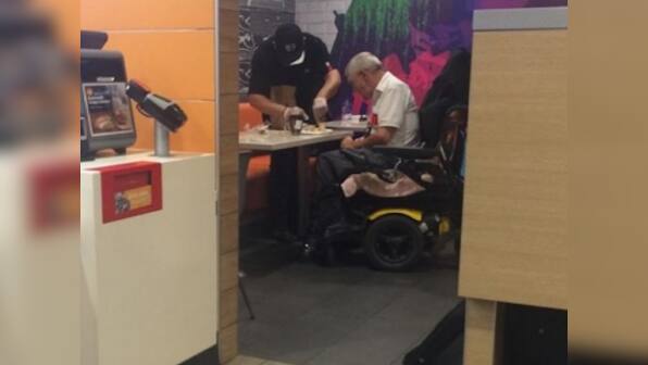 McDonald's worker's compassionate act goes viral on social media