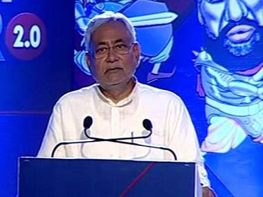 Bihar Chief Minister Nitish Kumar at the IBN Dialogue Bihar 2.0