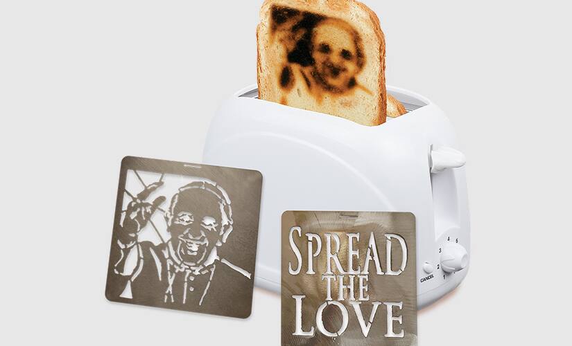 The Pope Toaster. Image Credit: www.toastthepope.com
