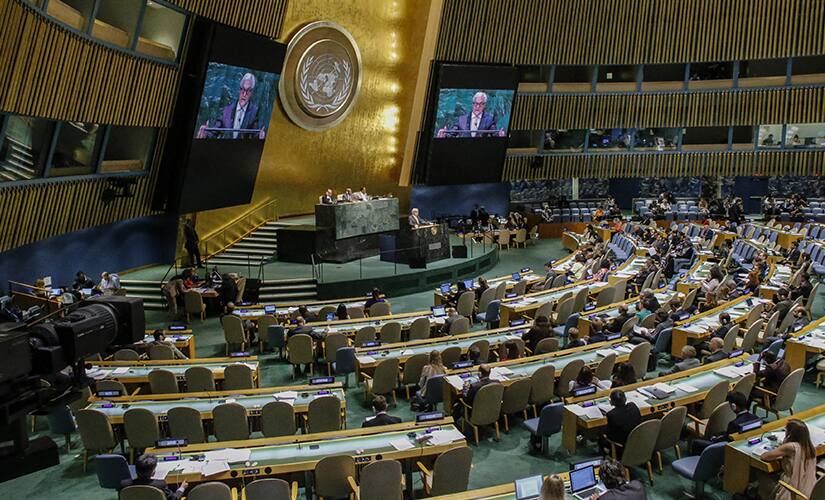 UN General Assembly. Getty Images 