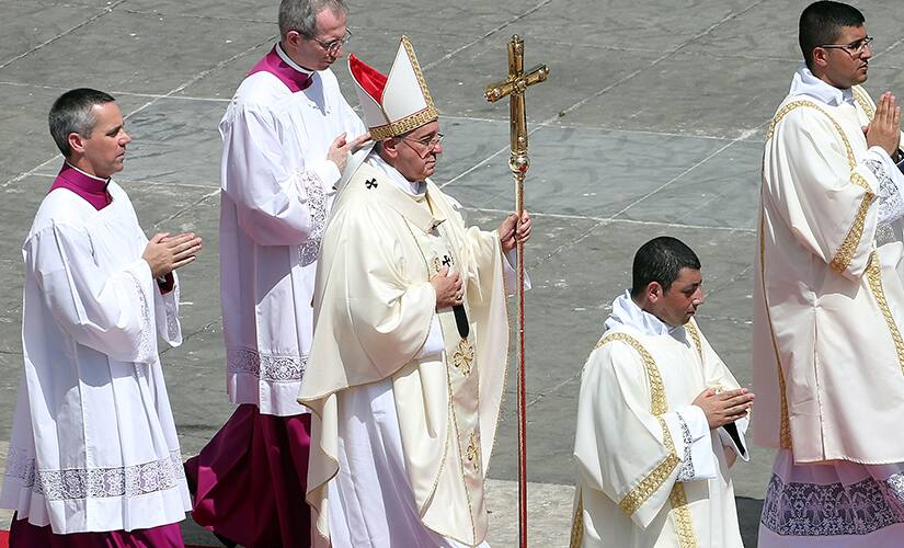 File photo of Pope Francis. Getty Images 