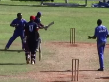 Ugly brawl and a life ban: Watch crazy fight erupt at cricket match in Bermuda Ugly brawl and a life ban: Watch crazy fight erupt at cricket match in Bermuda