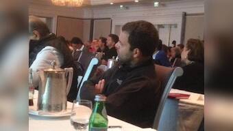 Rahul Gandhi has been found: It turns out that he was at a conference in Aspen after all