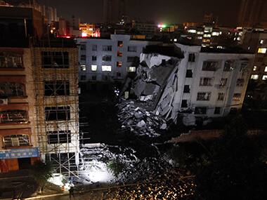Multiple explosions in China killed 7 people. AP