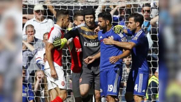 Diego Costa, Gabriel, Chelsea and Arsenal charged over ill-tempered clash during derby