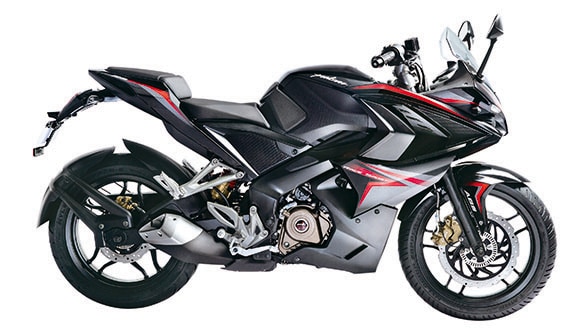 pulsar rs 200 demon black stickers