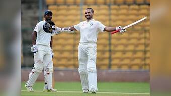 Strong batting display led by Dhawan's 150 puts India A in command against Bangladesh A