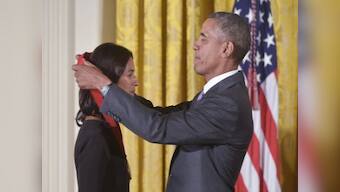 Author Jhumpa Lahiri awarded National Humanities medal by Barack Obama