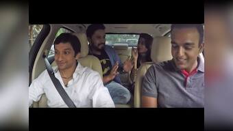 Watch: Narain Karthikeyan drives surprised customers as part of Ola Cabs campaign