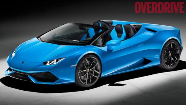 2015 Frankfurt Motor Show: Lamborghini Huracán Spyder drops its hat