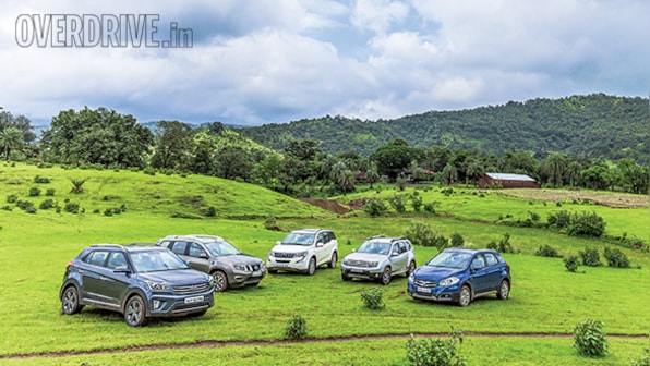Comparo: Hyundai Creta vs Maruti Suzuki S-Cross vs Mahindra XUV500 vs Nissan Terrano vs Renault Duster