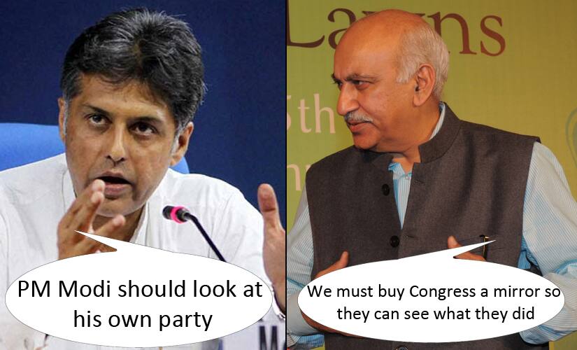 Manish-Tiwari_PTI-&-MJ-Akbar_AFP