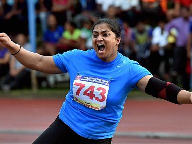 Manpreet Kaur breaks national shot put record on road to Rio Olympics Manpreet Kaur breaks national shot put record on road to Rio Olympics