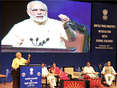 Ideas, philosophy and a glimpse of Bal Narendra: Highlights from PM's Teachers' Day event Ideas, philosophy and a glimpse of Bal Narendra: Highlights from PM's Teachers' Day event