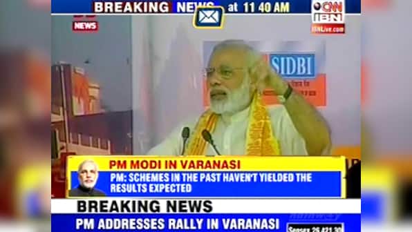 PM Modi promises '50 years of work in 5’, but Varanasi withholds lusty applause