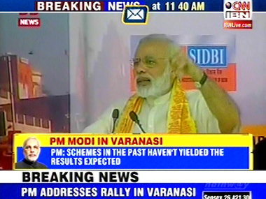 PM Modi promises '50 years of work in 5’, but Varanasi withholds lusty applause PM Modi promises '50 years of work in 5’, but Varanasi withholds lusty applause