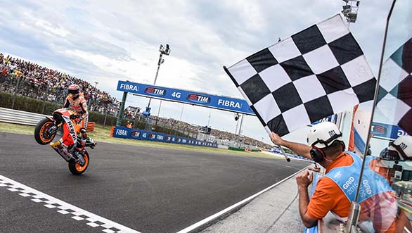 MotoGP 2015: Marquez wins at Misano MotoGP 2015: Marquez wins at Misano