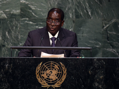 We are not gays: Zimbabwe president Mugabe tells United Nations We are not gays: Zimbabwe president Mugabe tells United Nations