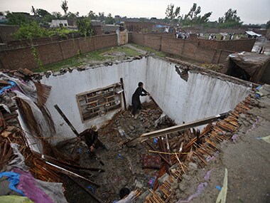 An earlier blast in Peshawar. Reuters