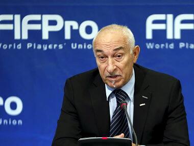 Philippe Piat, President of FIFPro, the world football players' union. Reuters