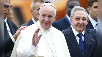 Pope Francis on landmark trip to Cuba