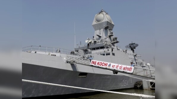 Armed to conquer the enemy: Naval warship INS Kochi commissioned on Wednesday