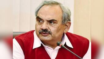 Home Secretary Rajiv Mehrishi arrives in London for talks on extradition issues