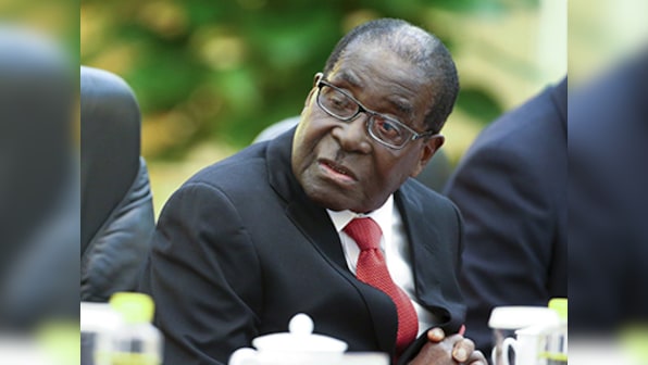 Zimbabwe declares Robert Mugabe's birthday a holiday; had previously named a university, buildings and roads after him