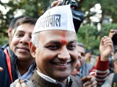 Former law minister of Delhi Somnath Bharti. AFP