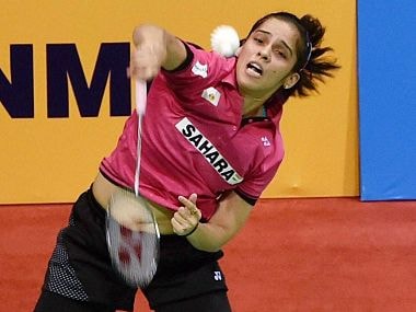 File picture of Saina Nehwal. PTI
