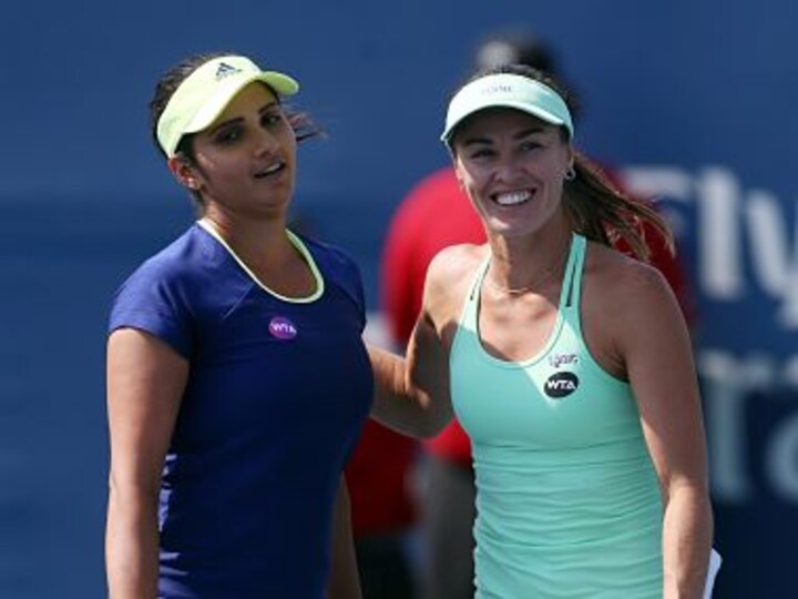 Sania-Hingis sail into US Open semi-finals