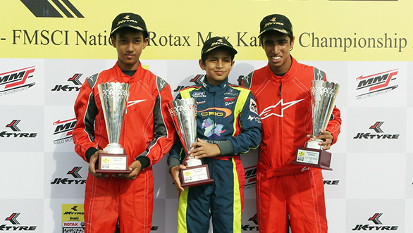 Fourth round of the JK Tyre Rotax Max Karting Championship concludes in Banglore Fourth round of the JK Tyre Rotax Max Karting Championship concludes in Banglore