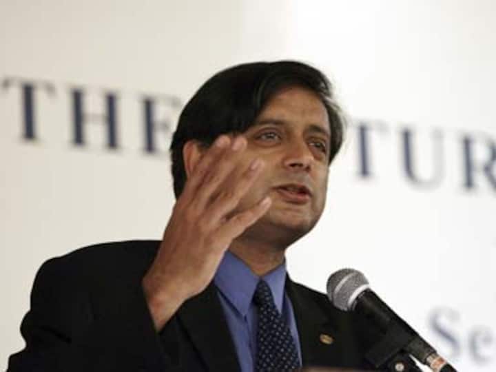 There is a massive gap between Modi's rhetoric and reality, says Shashi Tharoor