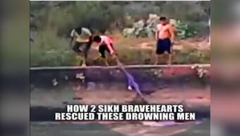 Sikh youth removes turban to save 4 people from drowning during Ganesh immersion