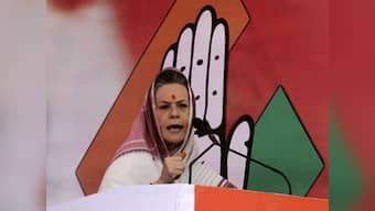 Most of Modi's poll promises were nothing more than hawabaazi: Sonia Gandhi