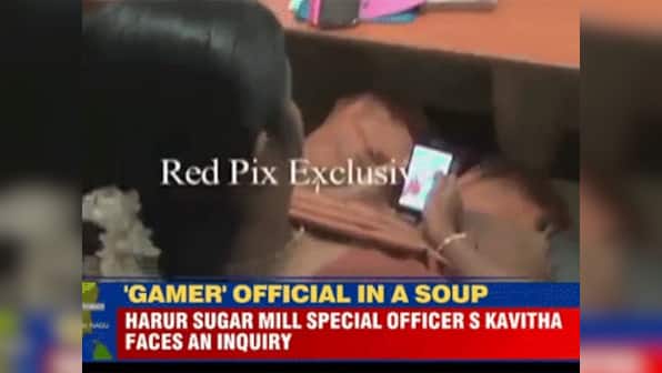 Tamil Nadu official in trouble for playing Candy Crush on her phone during farmers' meet