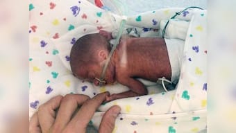 One-and-a-half-pound baby born to Utah woman on cruise ship beats odds to survive