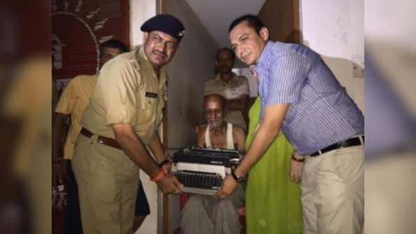 UP CM Akhilesh Yadav announces Rs 1 lakh aid for elderly typist who images went viral