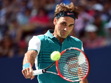Watch: Roger Federer's 'SABR' is catching the eye at the US Open Watch: Roger Federer's 'SABR' is catching the eye at the US Open
