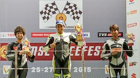 MMSC Race Fest 2015: Ananth Raj and Vishwadev Muraleedharan emerge as champions in the Suzuki Gixxer Cup