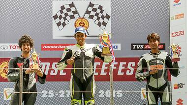 MMSC Race Fest 2015: Ananth Raj and Vishwadev Muraleedharan emerge as champions in the Suzuki Gixxer Cup
