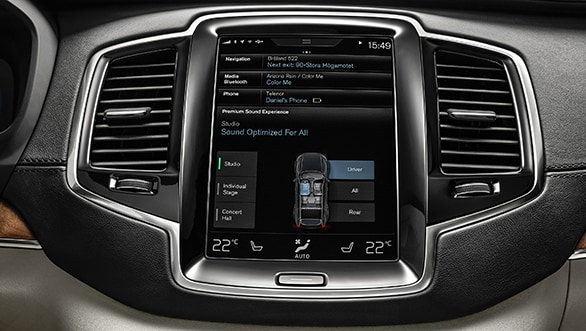 2016 Volvo XC90's infotainment system explained-Auto News , Firstpost