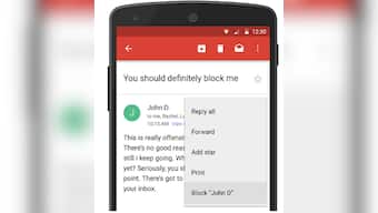 Much-needed 'Block' button is on! Now keep annoying senders away in Gmail