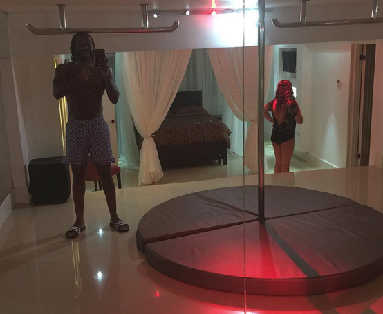 You ain't a player if you don't have a stripper pole: Chris Gayle unveils strip club at home You ain't a player if you don't have a stripper pole: Chris Gayle unveils strip club at home