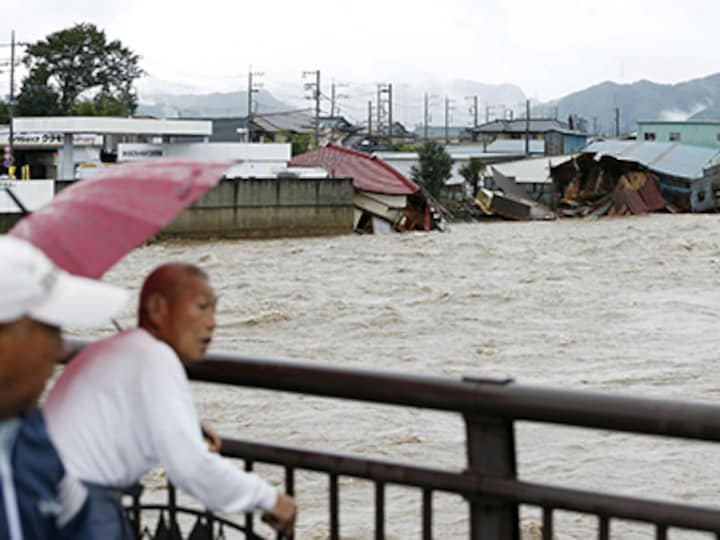 Japan floods: 12 persons missing, 700 awaiting rescue after torrential rains