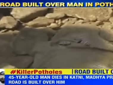 A man was buried alive in Katna, Madhya Pradesh. Ibnlive