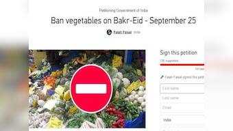 After meat ban for Paryushan and Ganpati, a cheeky online petition calls for ‘vegetable ban’ on Eid