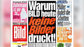German newspaper prints edition without pictures to protest backlash for publishing Aylan Kurdi's photo
